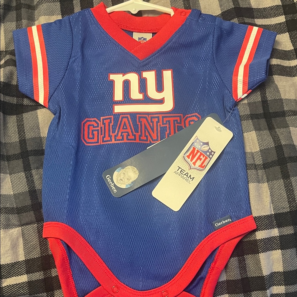 Gerber Blue and Red NFL Baby Jersey